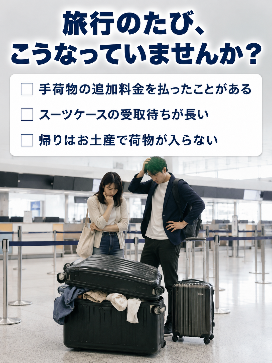荷物が半分になる 圧縮式トラベルリュック