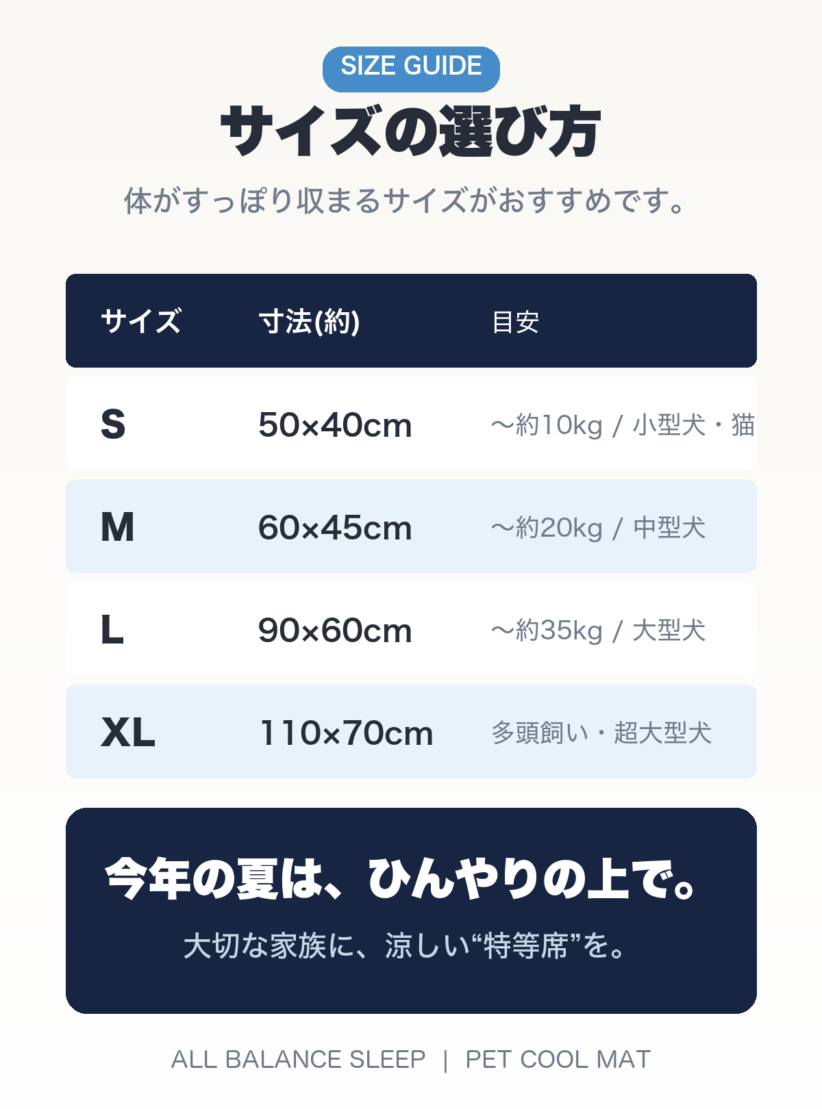 ペット冷感マット LP10